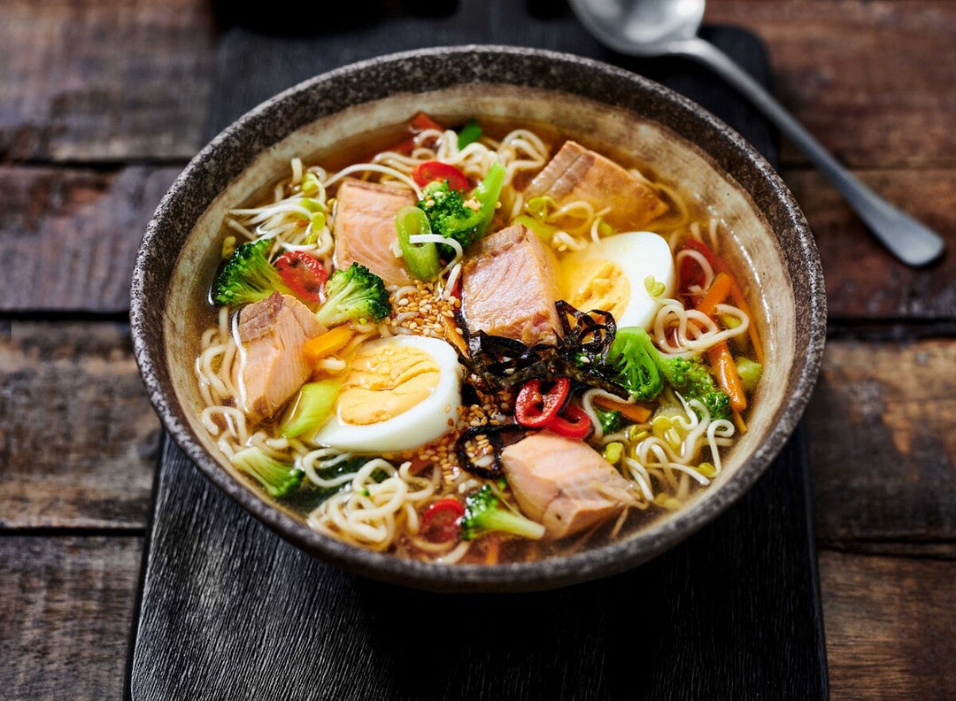 Smoked Salmon Ramen