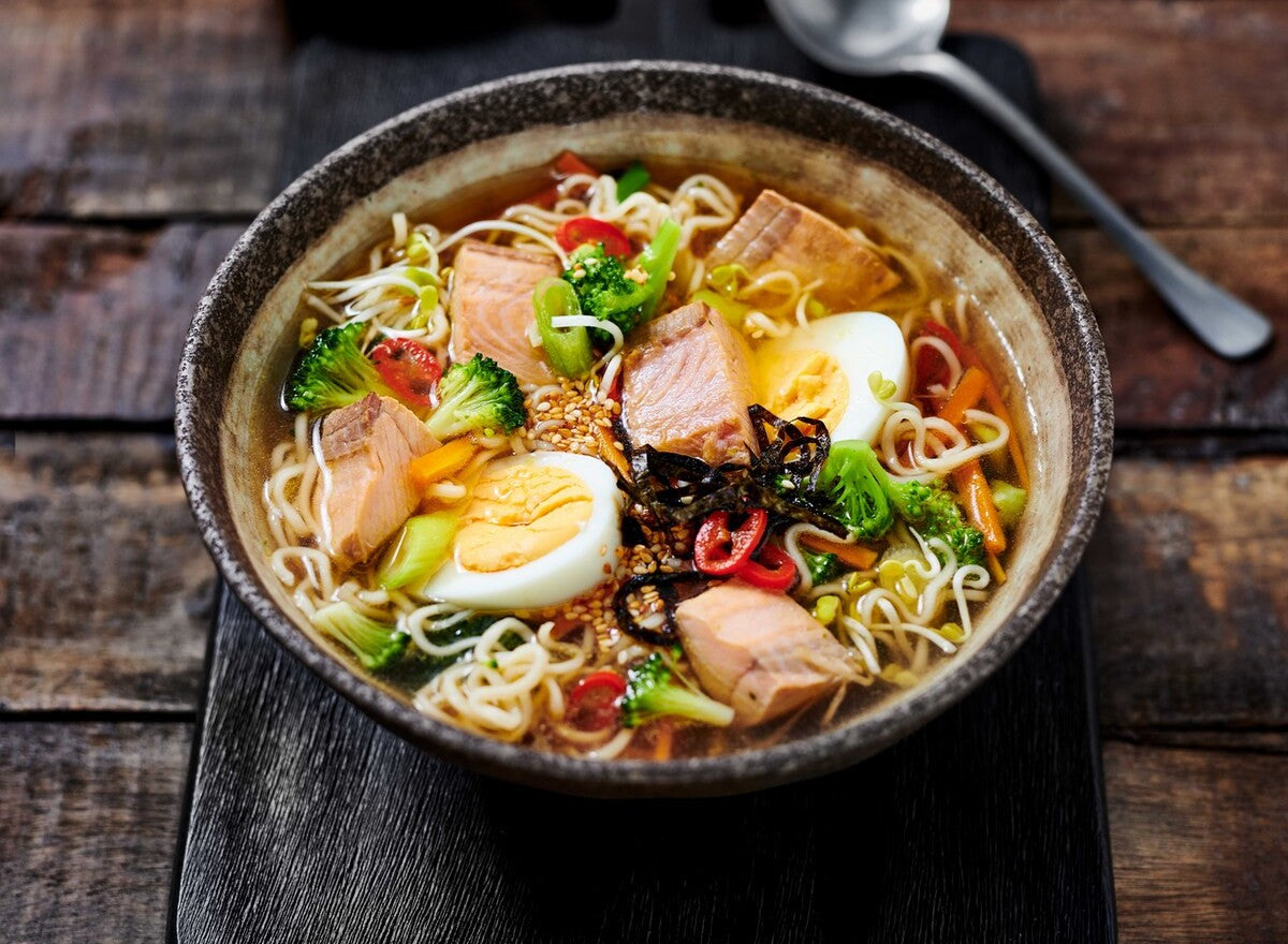 Smoked Salmon Ramen