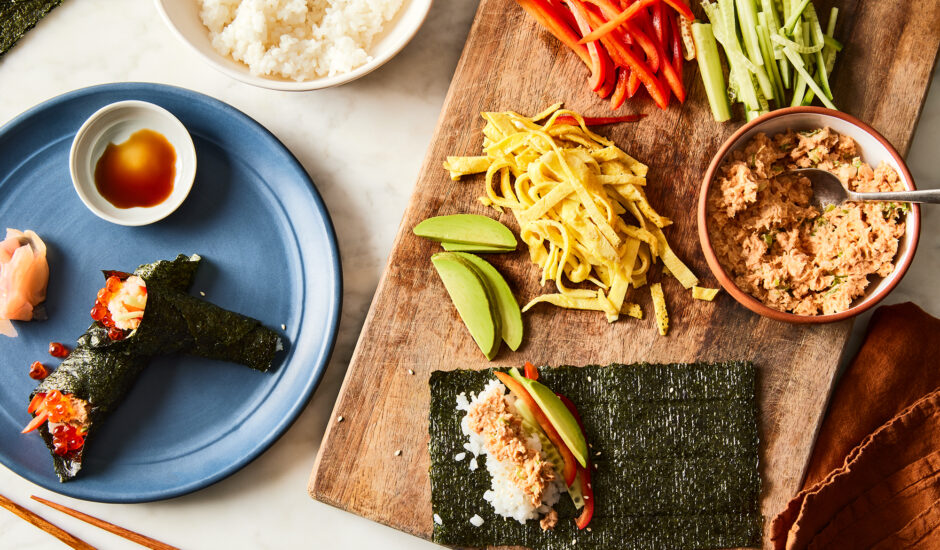 Smoked Salmon Hand Roll Kit