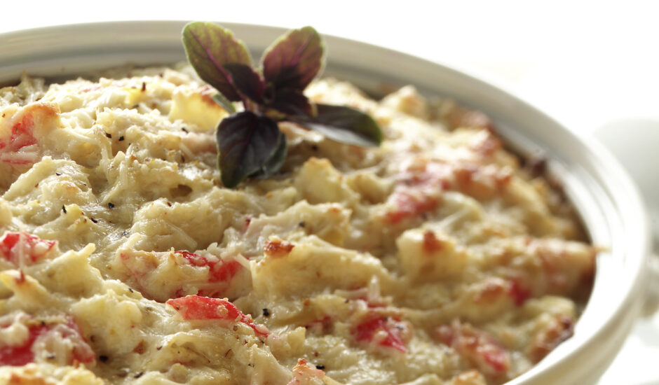 Smoked Salmon & Surimi Artichoke Dip