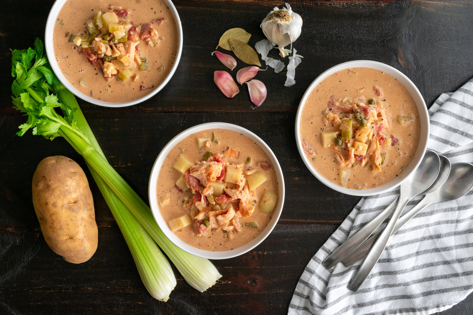 Smoked Salmon Chowder