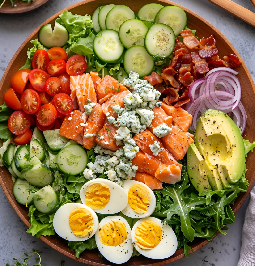 Smoked Salmon Cobb Salad