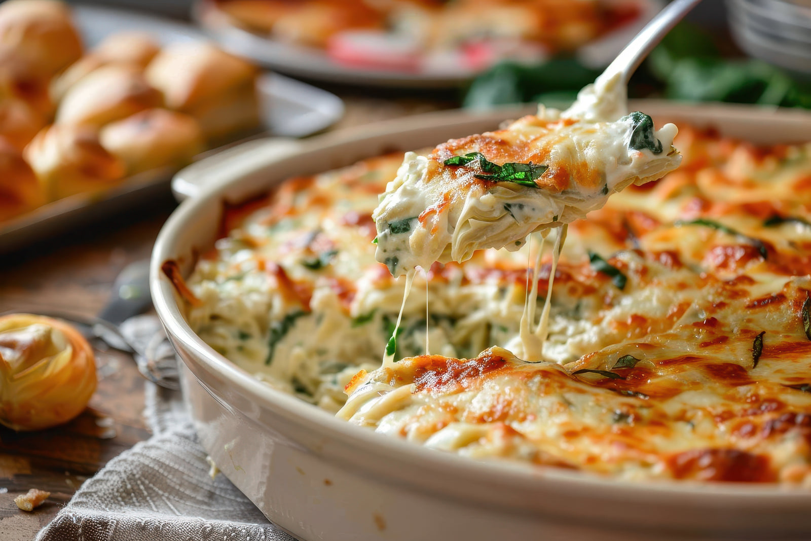 Smoked Salmon Artichoke Dip