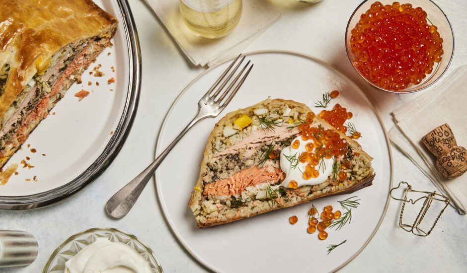 Salmon in Puff Pastry (Saumon En Croute)