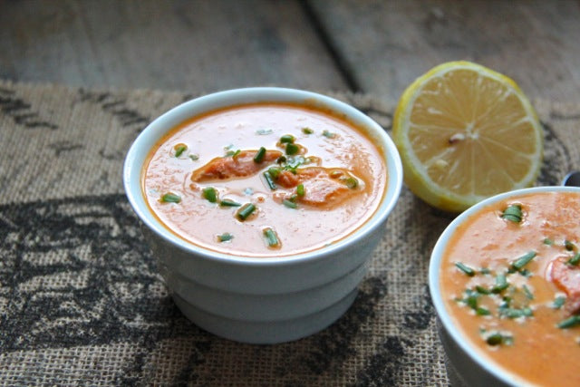 Smoked Salmon Bisque