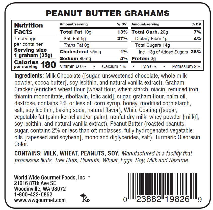 8.7 oz Peanut Butter Grahams