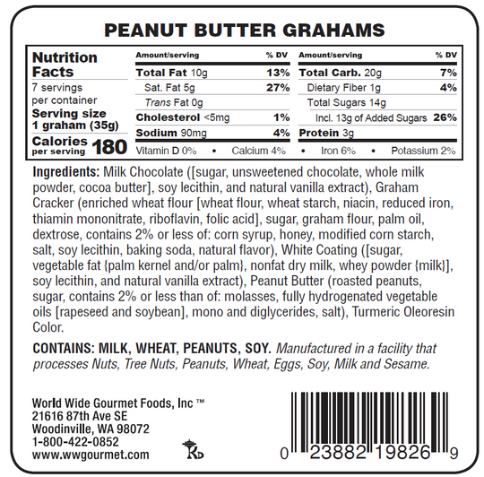 8.7 oz Peanut Butter Grahams