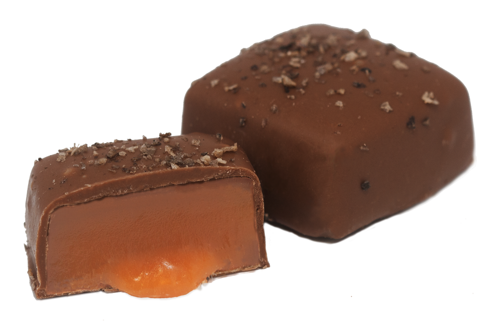 1.35 oz Milk Chocolate Salted Caramels