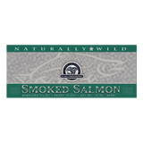 16 oz Natural Smoked Salmon in Silver Gift Box