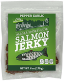 6 oz Pepper Garlic Salmon Jerky