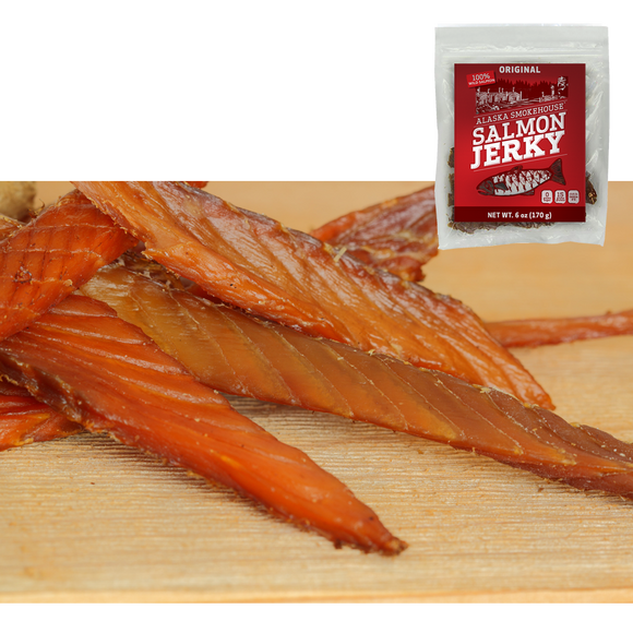 6 oz Original Smoked Salmon Jerky