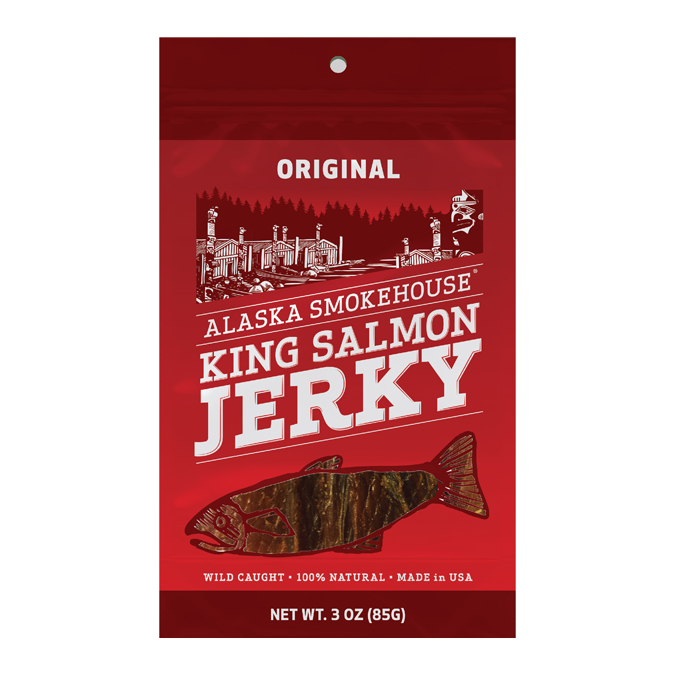 3 oz Original Smoked Salmon Jerky